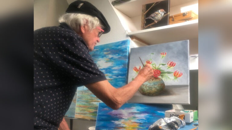 Broers Peter en Steef de Vreede exposeren in de Oude Leede — museum-expo in Pijnacker